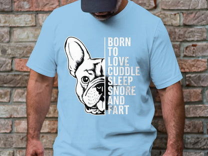 French Bulldog Life - Dual Aspect Illustration Art Print