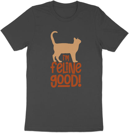 I'm Feline Good - Cat Silhouette Tee
