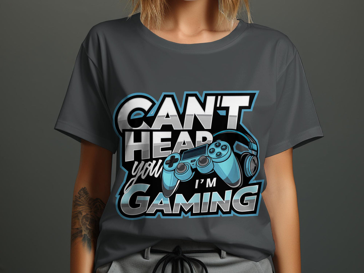 Can't Hear You, I'm Gaming' Tee - Ultimate Gamer's Uniform