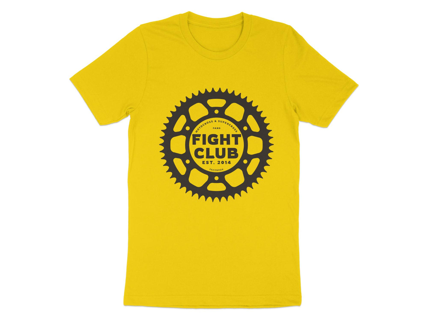 Rear Sprocket - Motocross And Supercross Fans Fight Club Graphic Tee