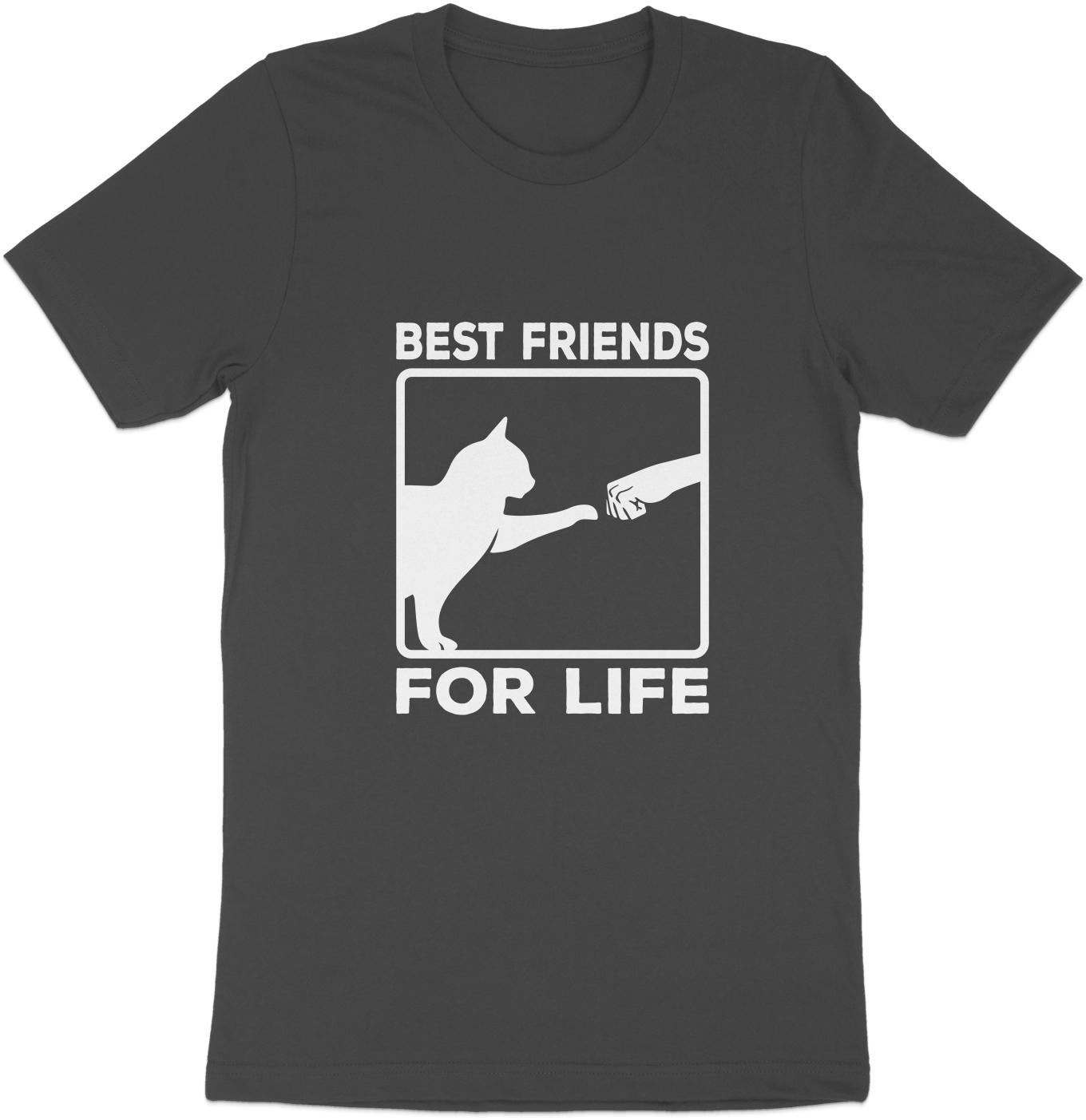 Best Friends for Life - Cat and Human Bond Tee