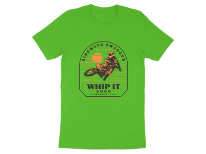 Sideways Swagger - Whip It Good" Motocross Graphic Tee