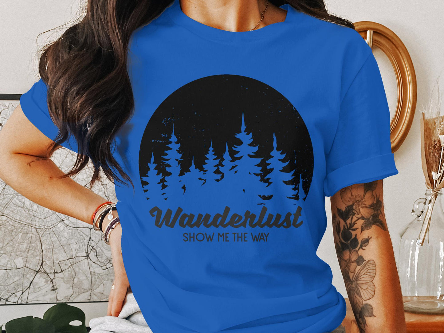 Eternal Voyager - 'Wanderlust' Compassion for Exploration Tee