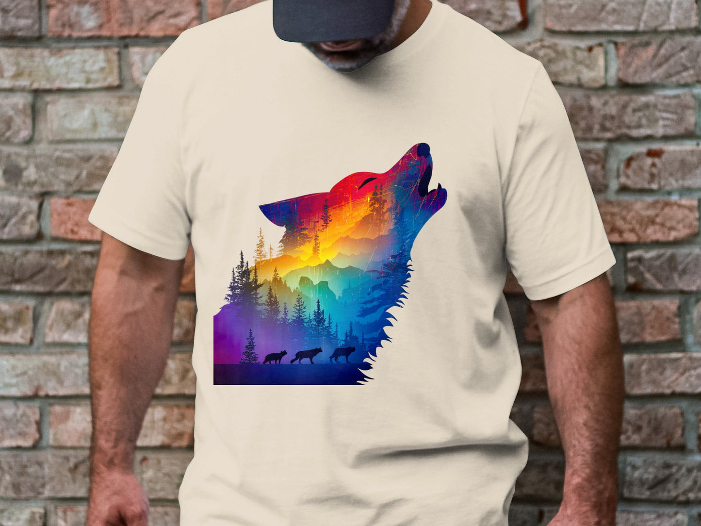Wilderness Call Tee - Howl to the Mountains