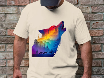 Wilderness Call Tee - Howl to the Mountains