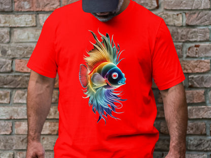 Betta Splendor Tee - Radiant Reef Dancer