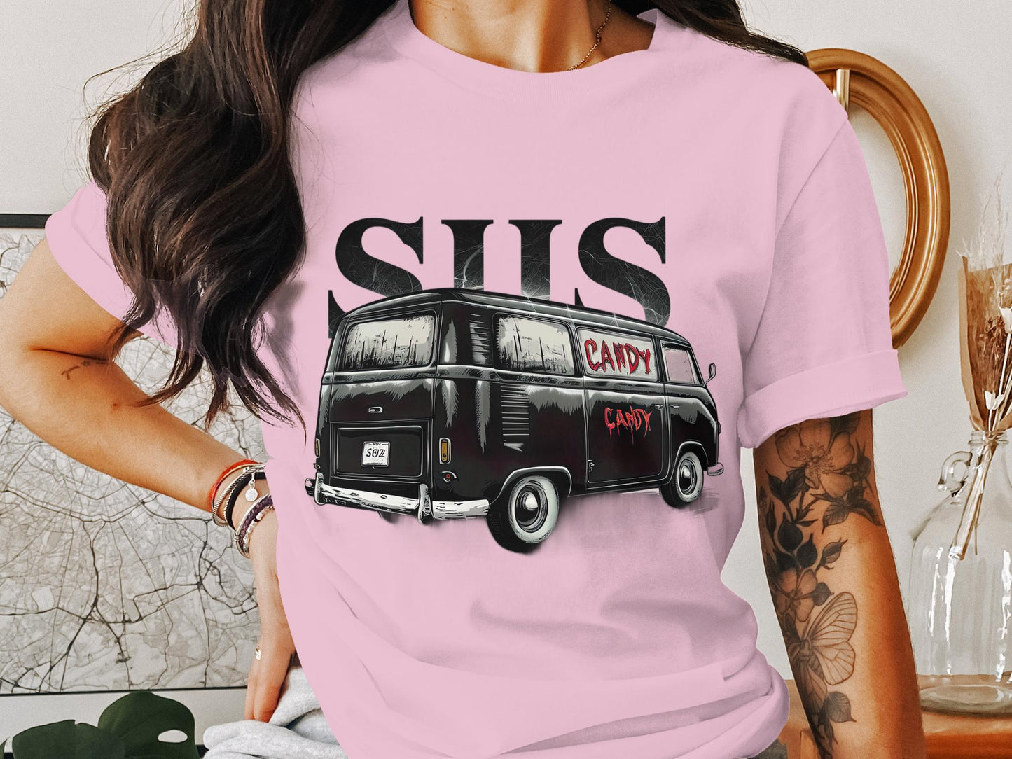 Candy Van Tee - Suspiciously Sweet