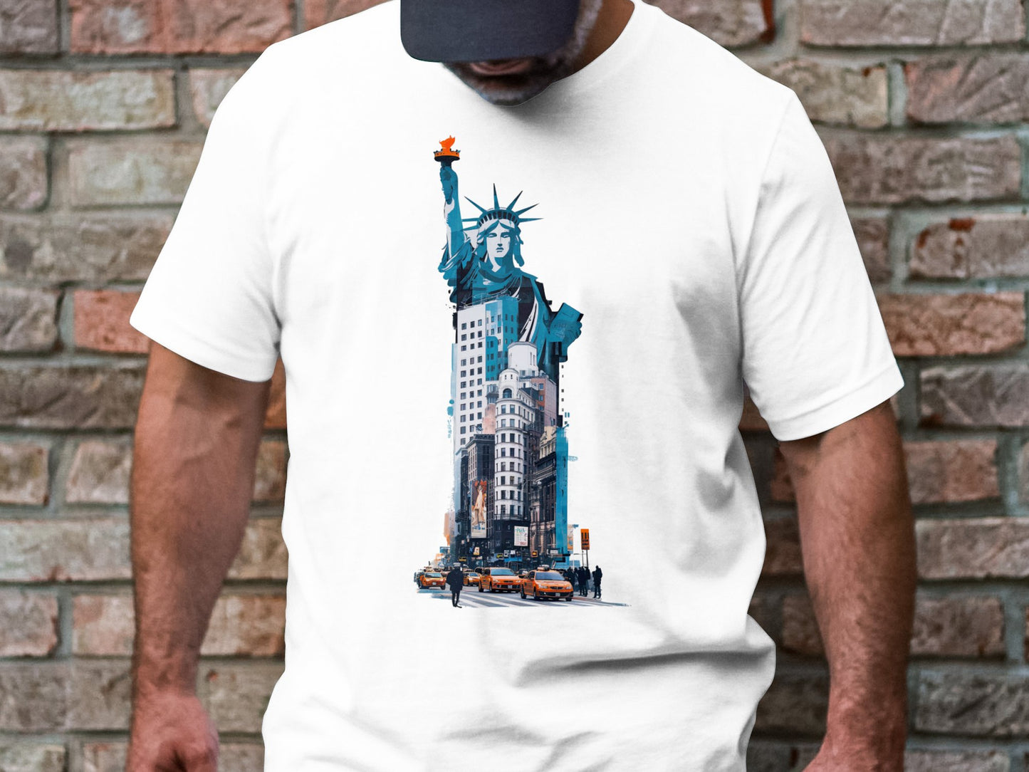 NYC Liberty - Iconic New York City Graphic Tee