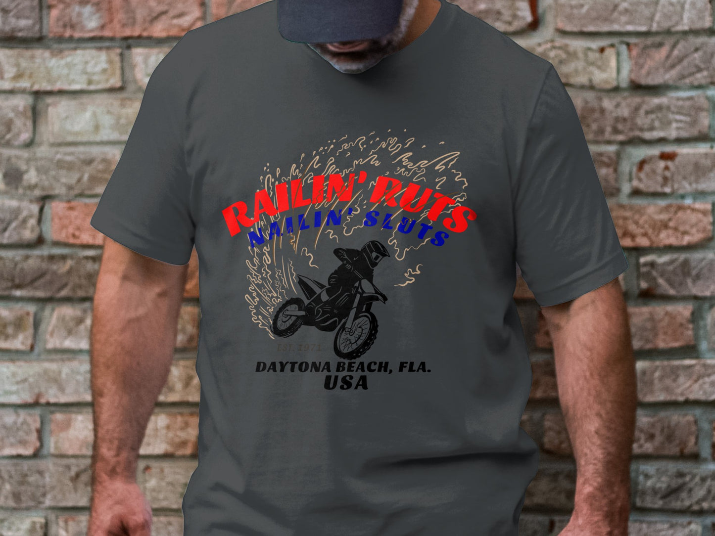 Railin' Ruts - Daytona Supercross Tribute Tee