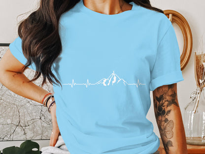 Pulse of the Mountains Minimalist T-Shirt