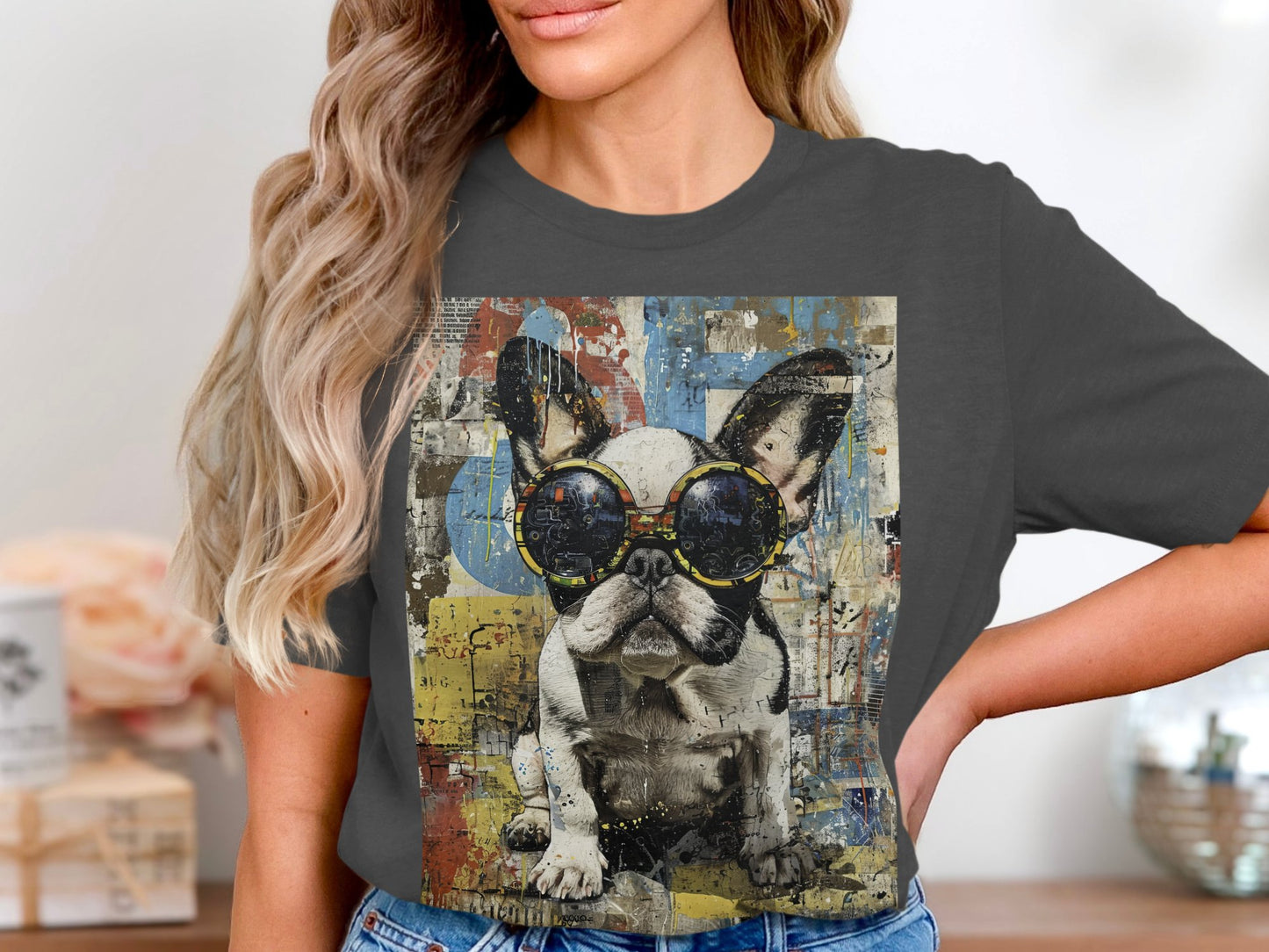 Visionary Vibes Frenchie Tee - See the World Differently