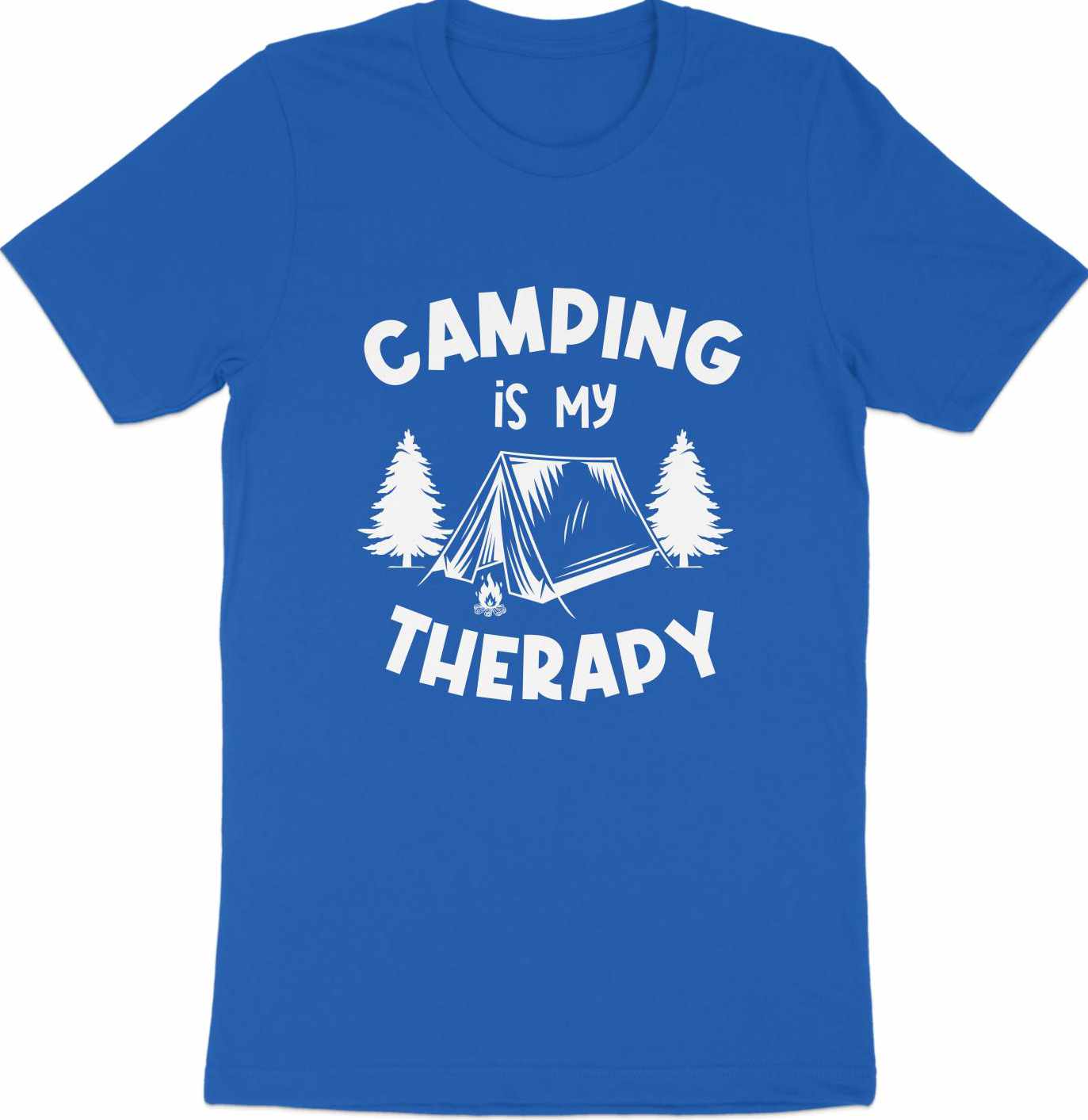 Camping is my Therapy - The Great Outdoors Comfort Tee