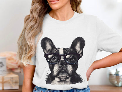 Geek Chic Frenchie Tee - Smartly Stylish
