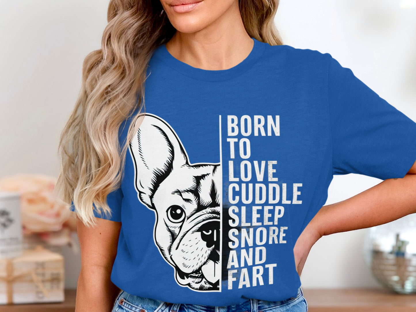 French Bulldog Life - Dual Aspect Illustration Art Print