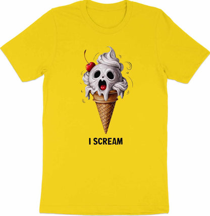 Chilling Treat Tee - Spooky & Sweet Ice Cream Skull