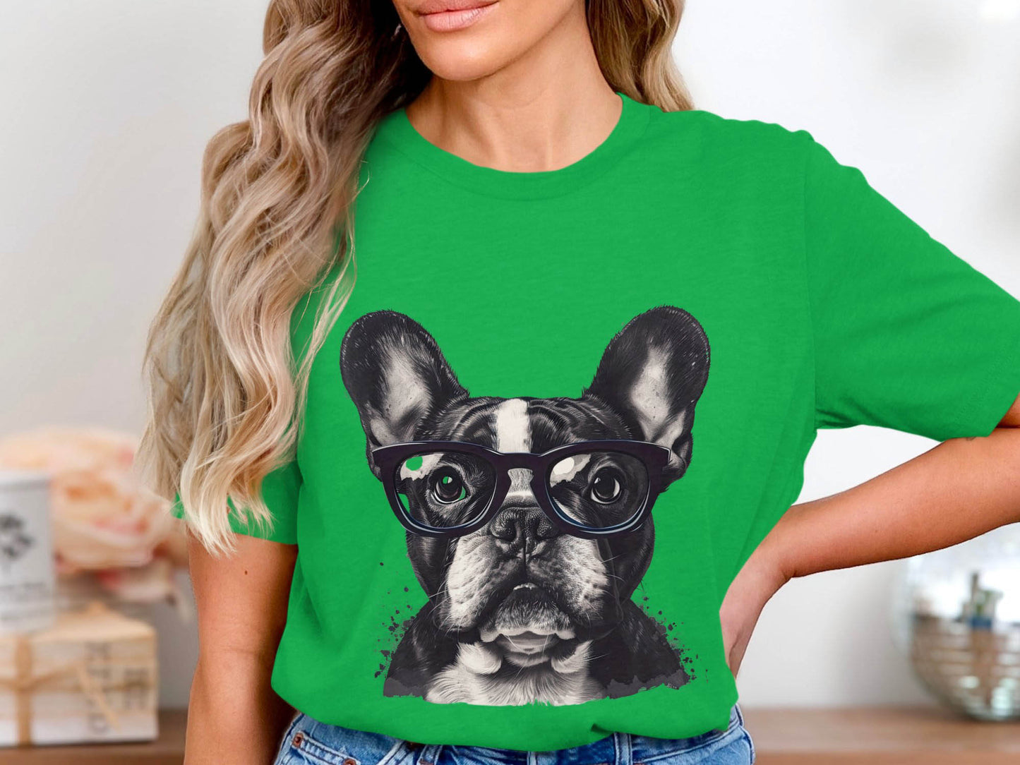 Geek Chic Frenchie Tee - Smartly Stylish