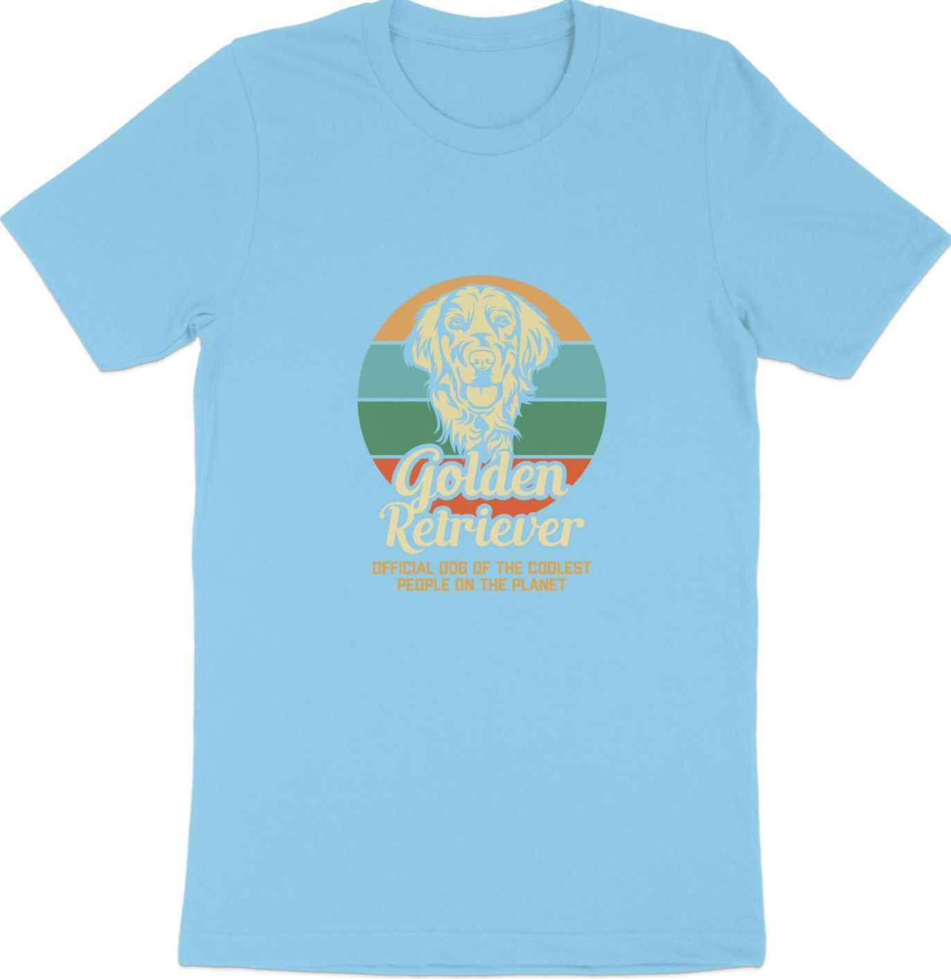 Retro Goldie Pride - 'Golden Retriever Coolest People' Vintage Tee