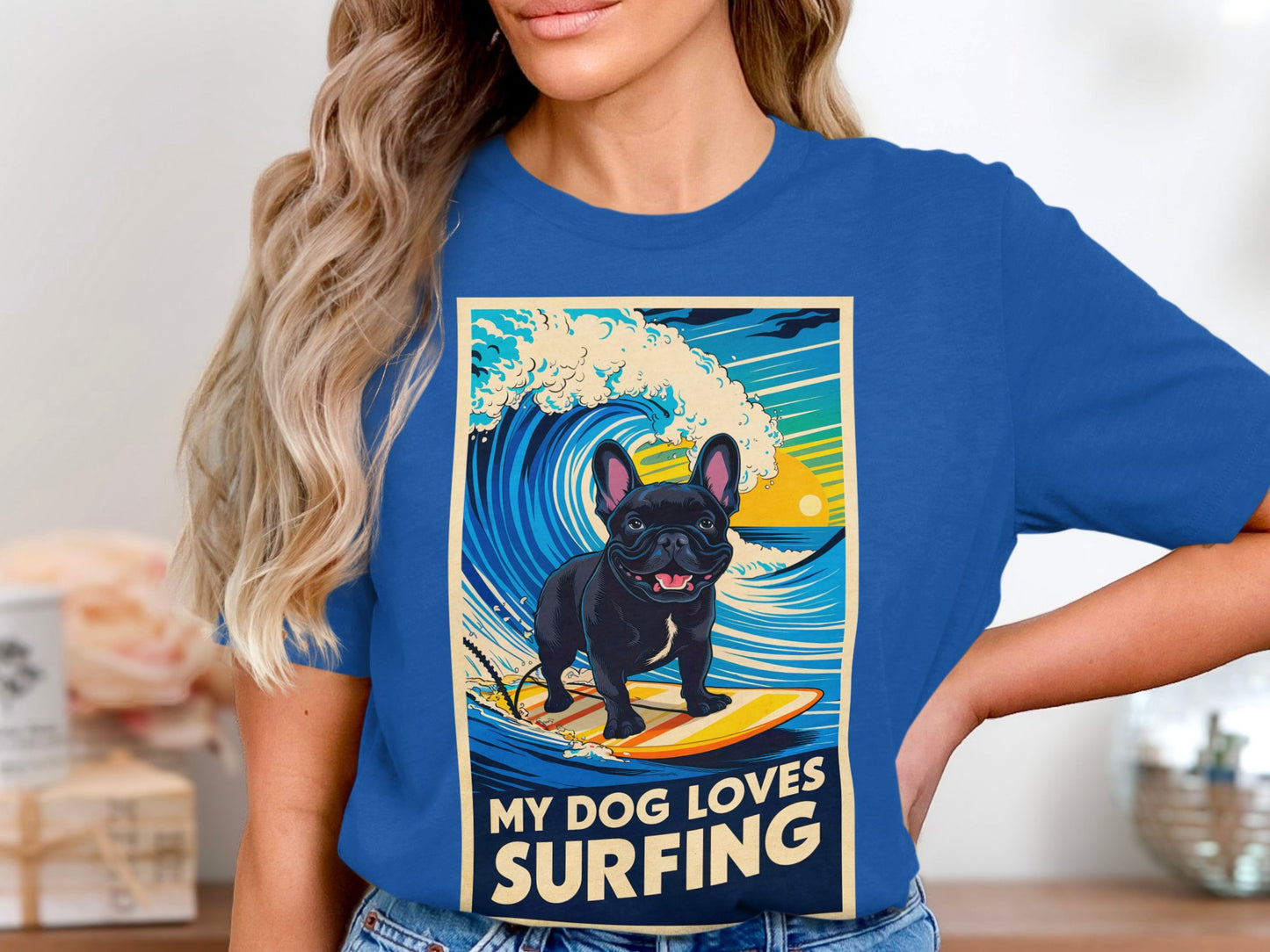Surf's Pup Tee - Beach Wave Rider