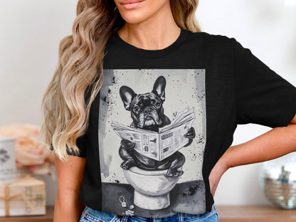 Poopie Pup Tee - Contemplation in Comfort