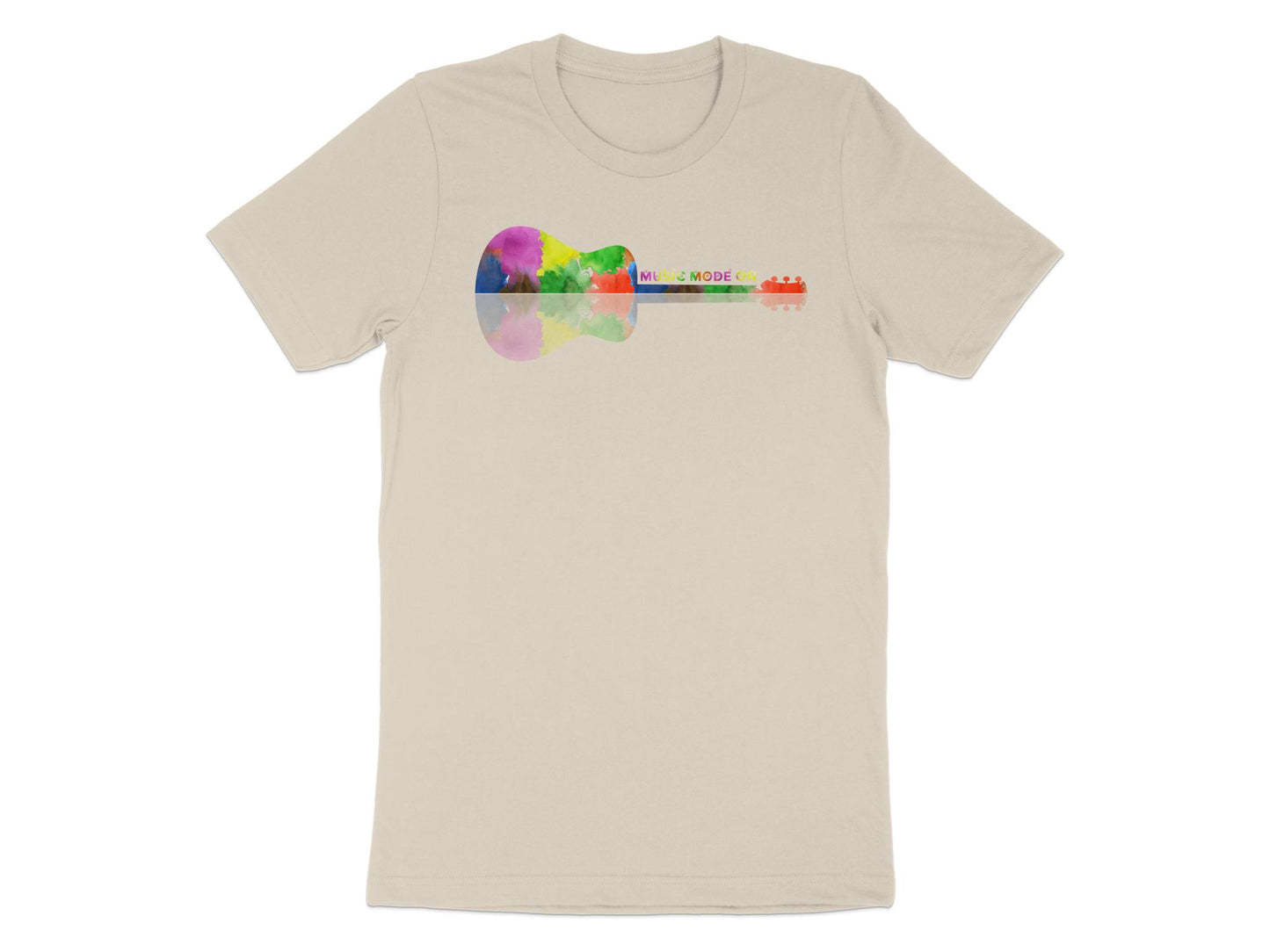 Music Mode: ON Vintage Guitar Logo Tee