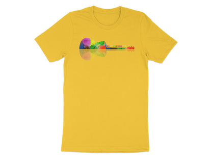 Music Mode: ON Vintage Guitar Logo Tee