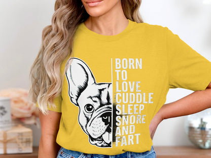French Bulldog Life - Dual Aspect Illustration Art Print