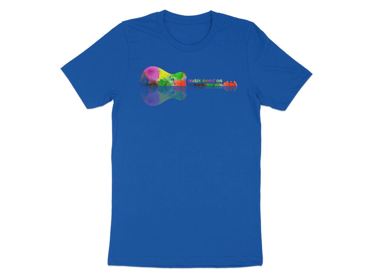 Music Mode: ON Vintage Guitar Logo Tee