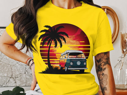 Sunset Surf Van Tee - Endless Summer