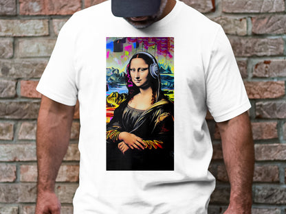 Renaissance Beats - Mona Lisa Headphones Tee