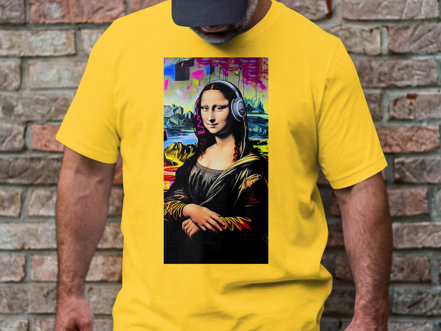 Renaissance Beats - Mona Lisa Headphones Tee
