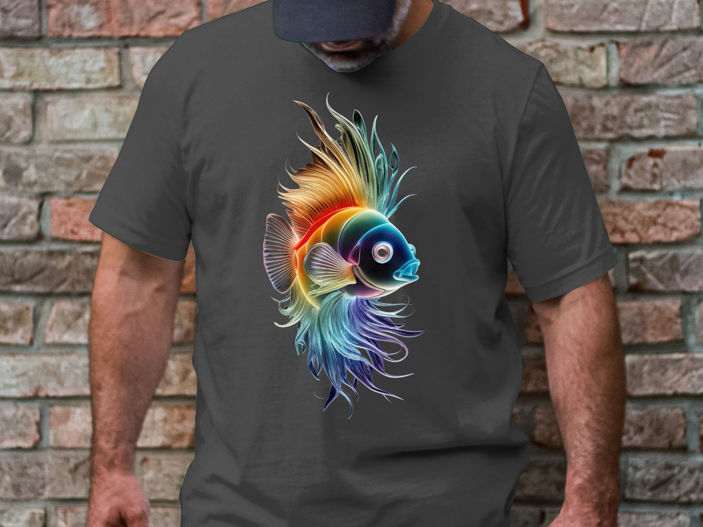Betta Splendor Tee - Radiant Reef Dancer