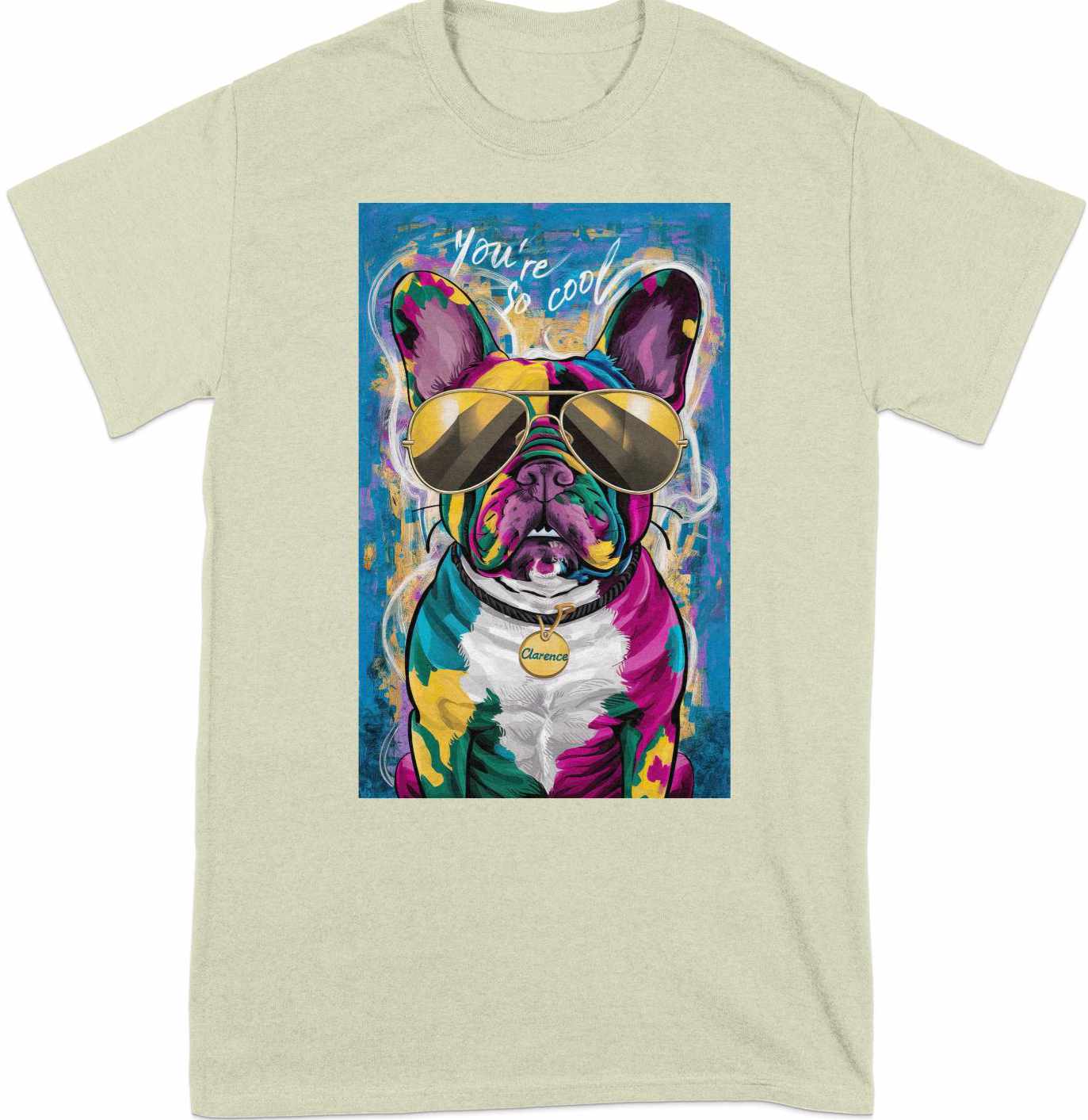 Cool Clarence French Bulldog - True Romance Edition