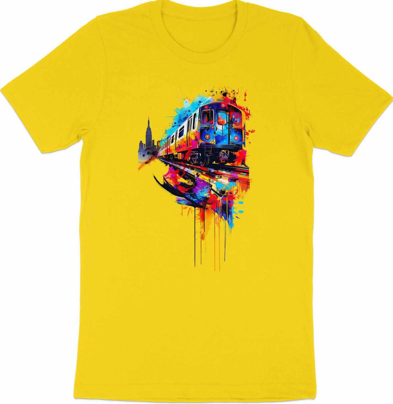 Metro Motion Tee - City Life in Vivid Strokes