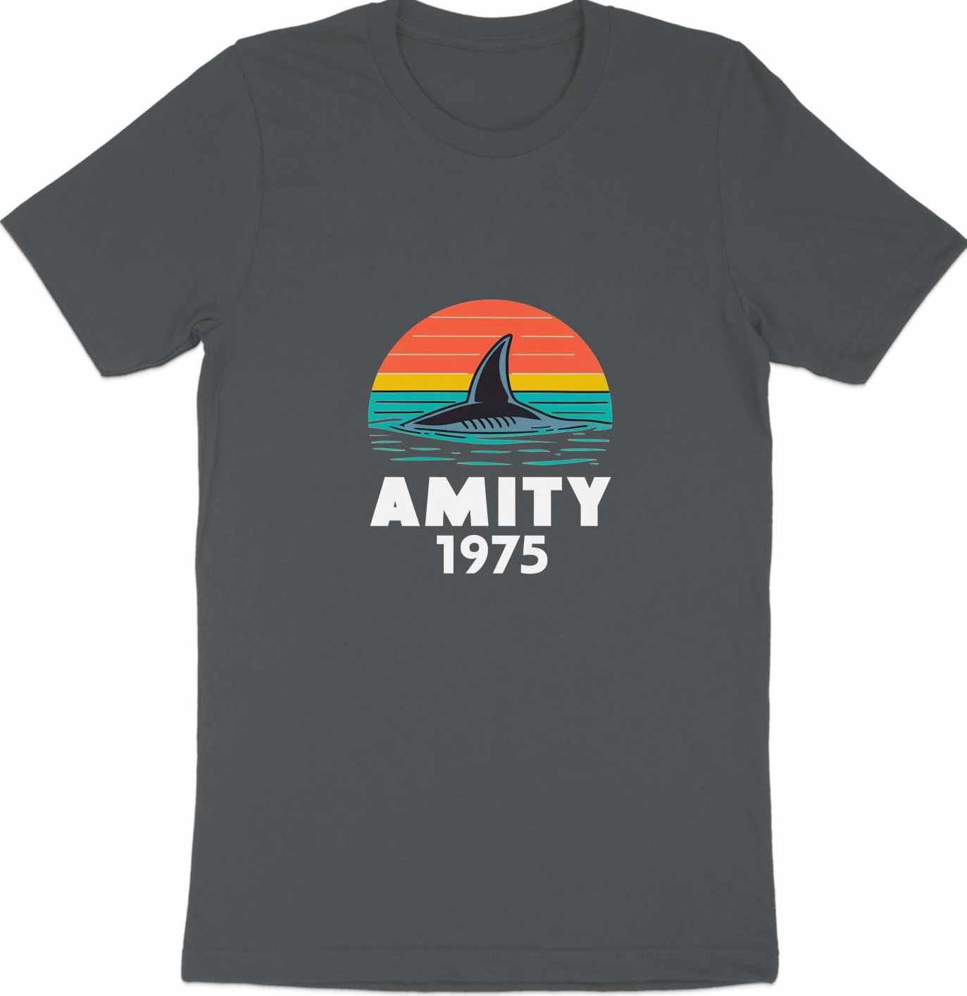 Amity 1975 - Jaws Fan Tribute Graphic Tee