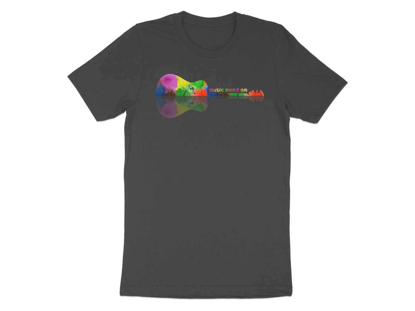 Music Mode: ON Vintage Guitar Logo Tee