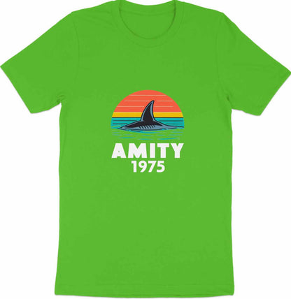 Amity 1975 - Jaws Fan Tribute Graphic Tee