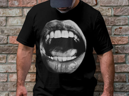 Speak Your Style Tee - Bold Expression in Black and White