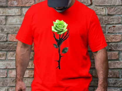 Eternal Blossom Tee - Surreal Rose of Timeless Beauty