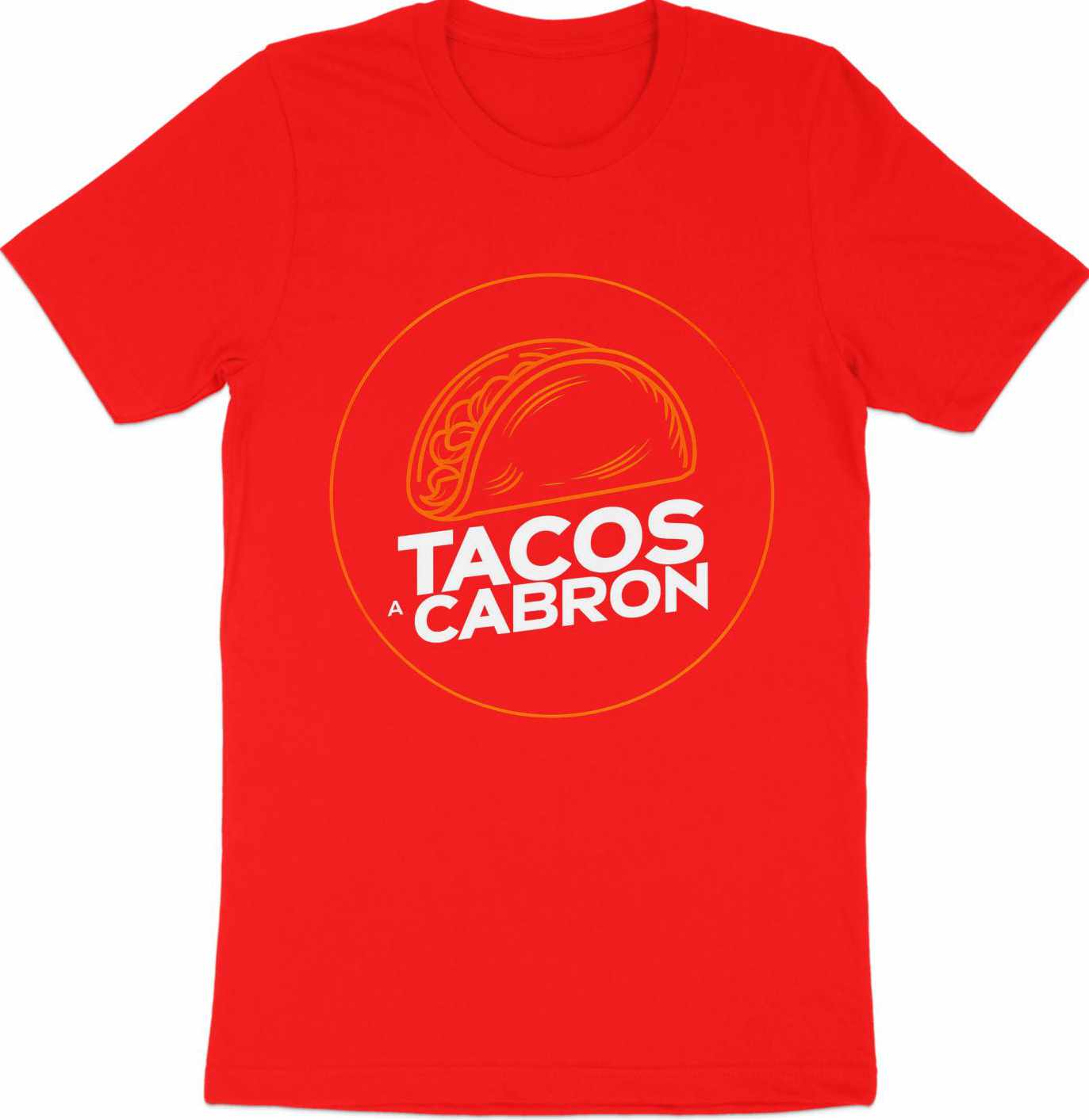 El Taco Cabron - Playful Line Art Tee