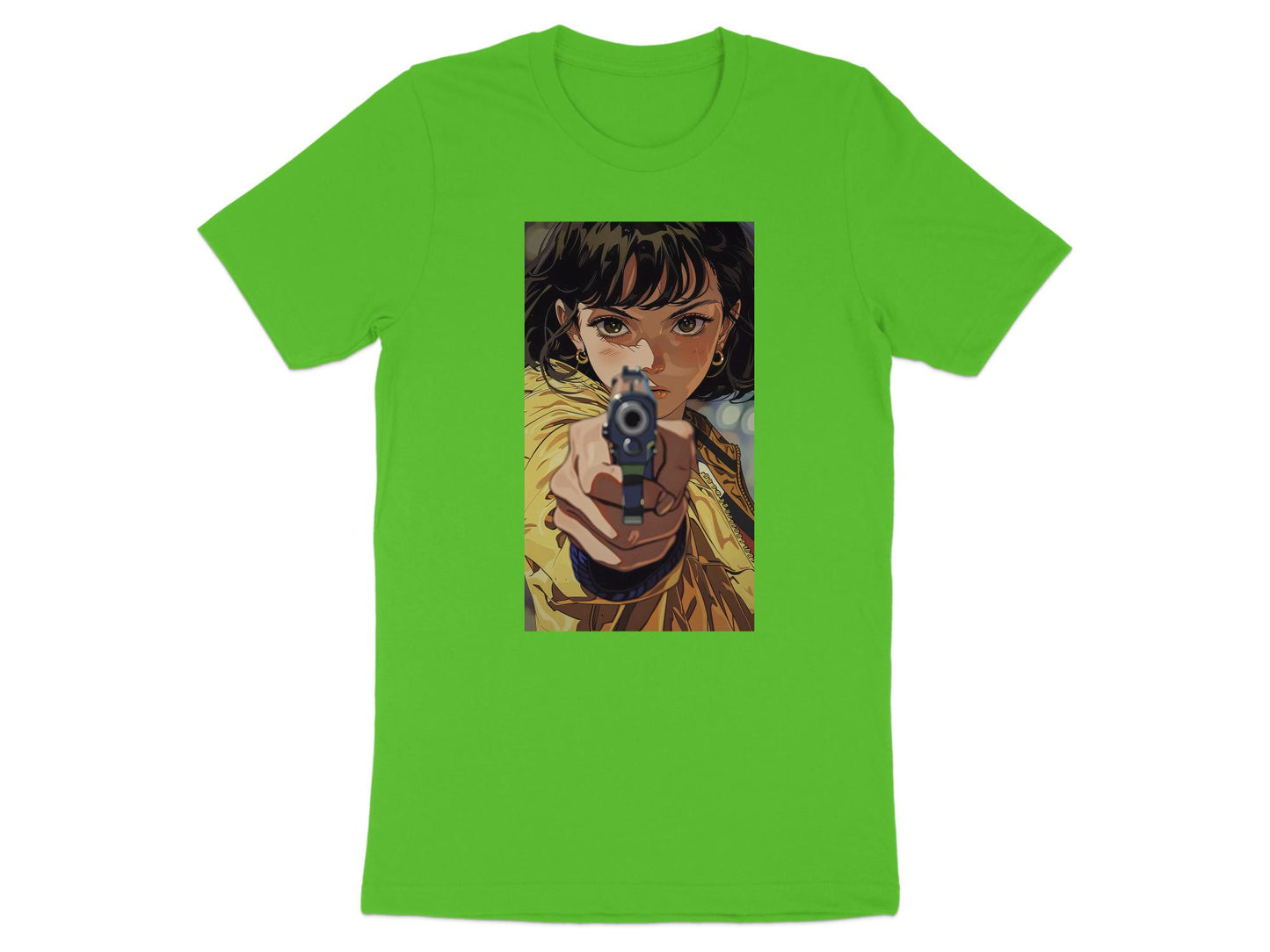Intense Stare - Anime-Inspired Graphic Tee