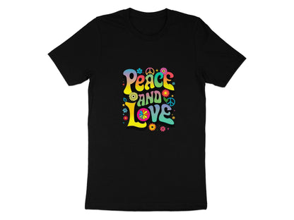 Peace and Love Tee - Groovy Flower Power Revolution