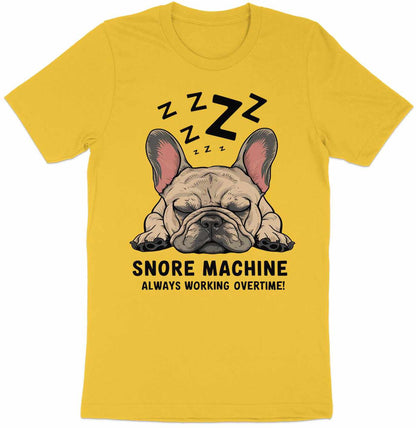 Snore Machine - French Bulldog Deep Sleep Tee