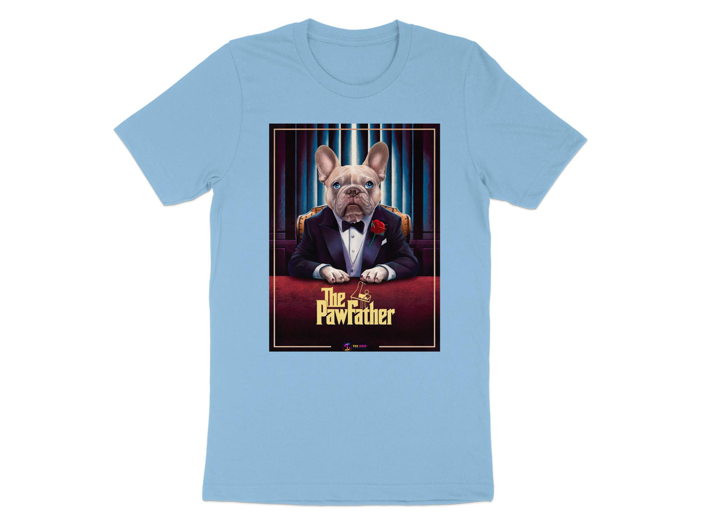 The PawFather - Elegant French Bulldog Graphic Tee