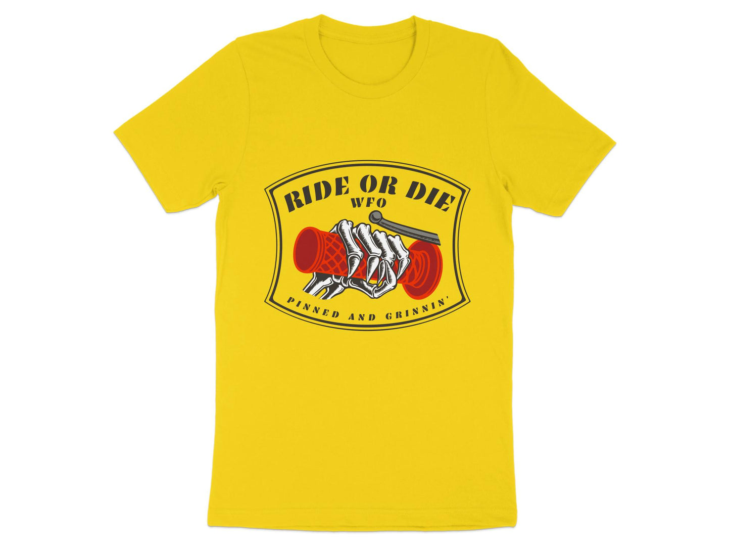 Ride or Die WFO - High Octane Dirt Bike Enthusiast Graphic Tee