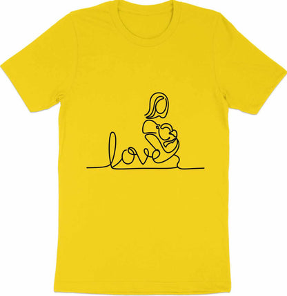Mother's Love - Infinite Bond Line Art Tee