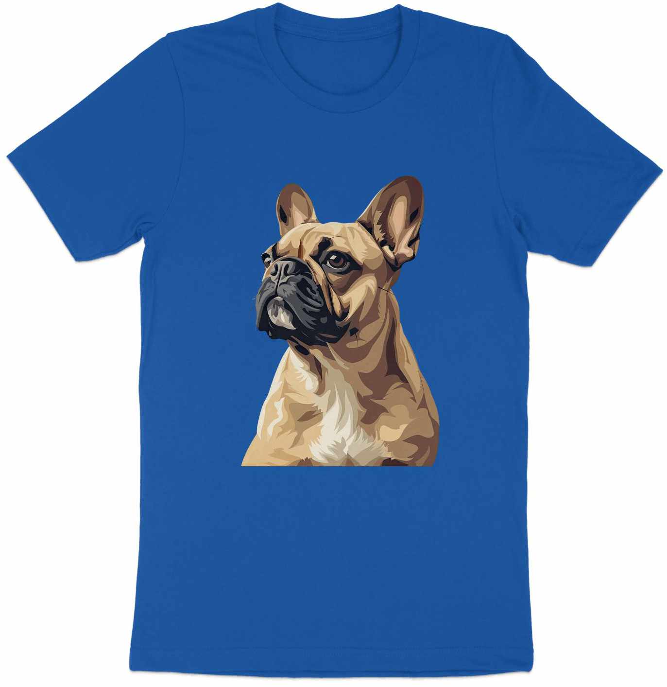 Noble Gaze French Bulldog Tee - Timeless Elegance