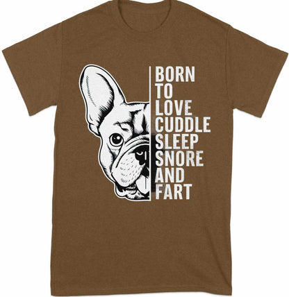 French Bulldog Life - Dual Aspect Illustration Art Print