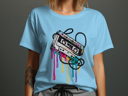 Retro Vibes - Throwback Cassette Graphic Tee