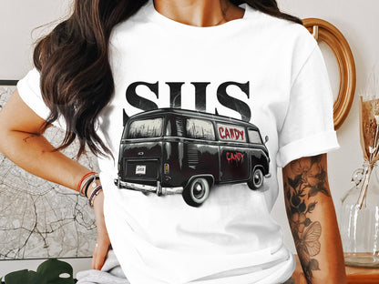 Candy Van Tee - Suspiciously Sweet