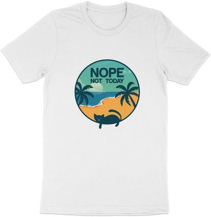 Beachside Feline Retreat Tee - NOPE Not Today